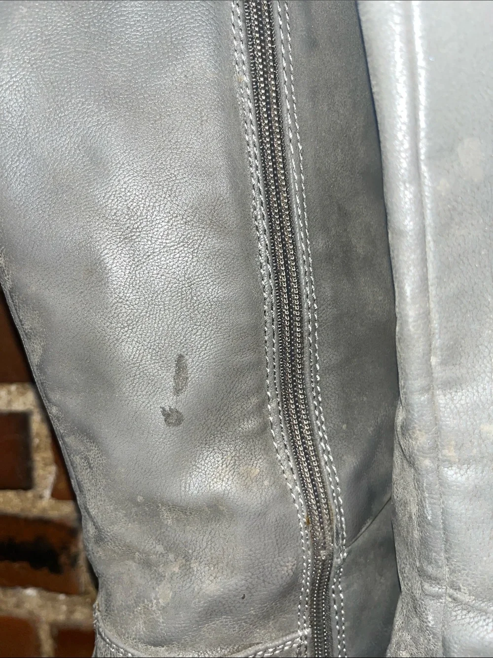 Fergalicious Gray Riding Boots